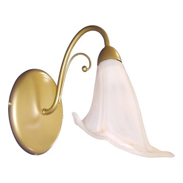 Wandlamp MARCELLO 1xE14/10W/230V goudkleurig