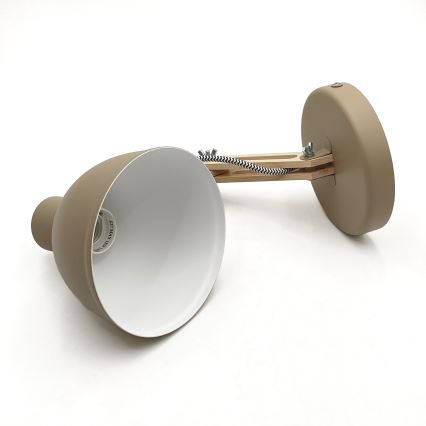 Wandlamp MARCELLO 1xE27/15W/230V beige