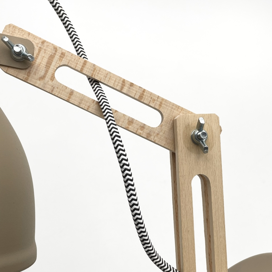 Wandlamp MARCELLO 1xE27/15W/230V beige