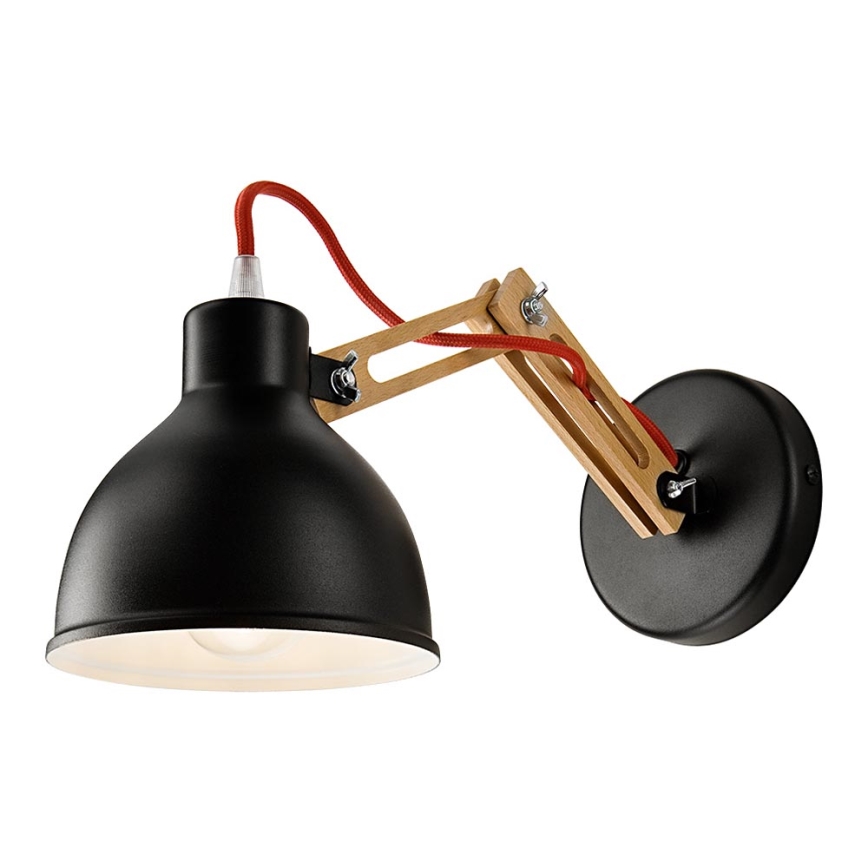 Wandlamp MARCELLO 1xE27/60W/230V beuken