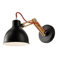 Wandlamp MARCELLO 1xE27/60W/230V beukenhout