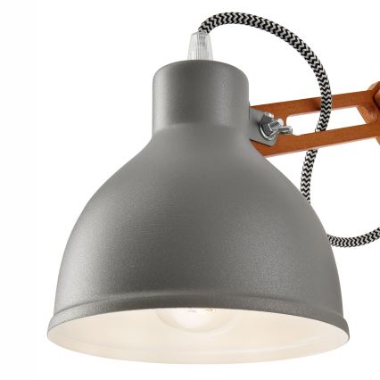 Wandlamp MARCELLO 1xE27/60W/230V beuken - FSC gecertificeerd