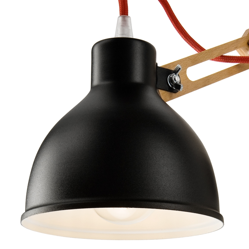 Wandlamp MARCELLO 1xE27/60W/230V beuken