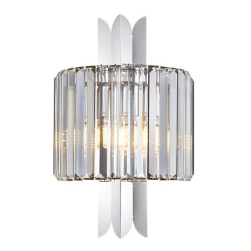 Wandlamp MARGOT 2xE14/40W/230V mat chroom