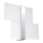 Wandlamp MASSIMO 2xG9/40W/230V wit/glanzend chroom
