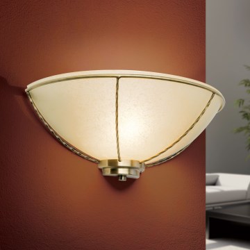 Wandlamp MAURO 1xE27/60W/230V brons