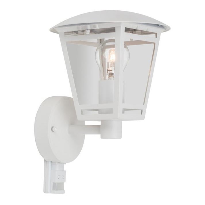 Wandlamp met sensor voor buiten LAURA 1xE27/60W/230V IP44