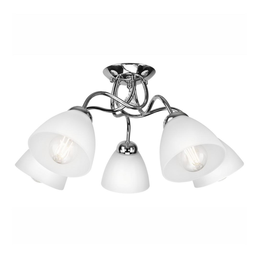 Wandlamp MIRANDA 1xE27/60W/230V glanzend chroom