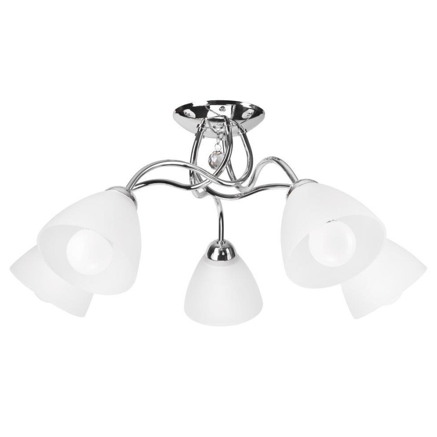 Wandlamp MIRANDA 1xE27/60W/230V glanzend chroom