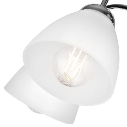 Wandlamp MIRANDA 1xE27/60W/230V glanzend chroom