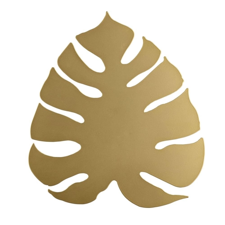 Wandlamp MONSTERA 3x G9/8W/230V, goudkleurig