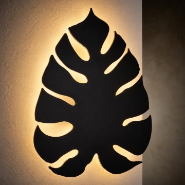 Wandlamp MONSTERA 3xG9/6W/230V zwart