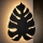 Wandlamp MONSTERA 3xG9/6W/230V zwart