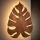 Wandlamp MONSTERA 3xG9/8W/230V bruin
