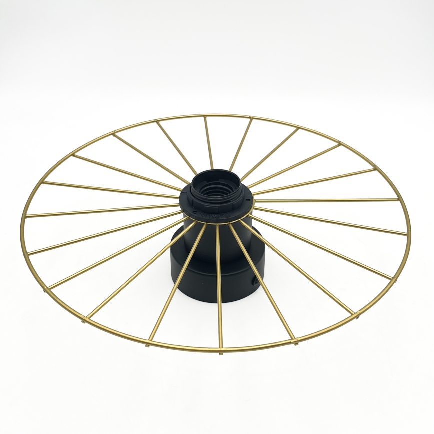 Wandlamp MONTANA 1xE27/15W/230V diameter 30 cm goud