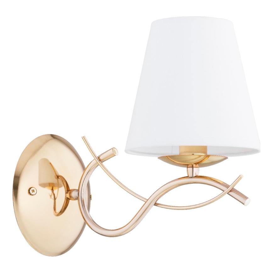 Wandlamp MONZA 1xE14/10W/230V goud