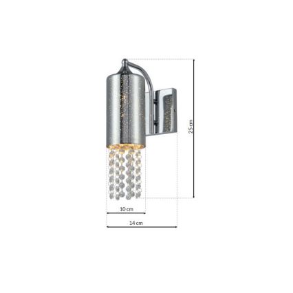 Wandlamp MOONLIGHT 1xE14/40W/230V