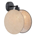 Wandlamp MOTIF 1xE14/10W/230V beige