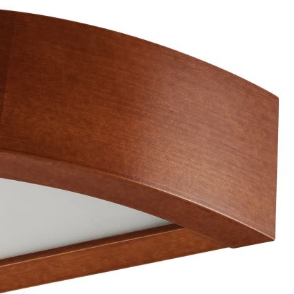 Wandlamp NATURAL 1xE27/60W/230V dennen/bruin