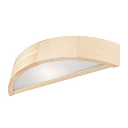 Wandlamp NATURAL 1xE27/60W/230V grenen/beige