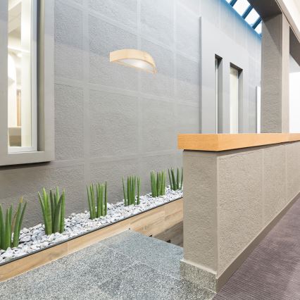 Wandlamp NATURAL 1xE27/60W/230V grenen/beige