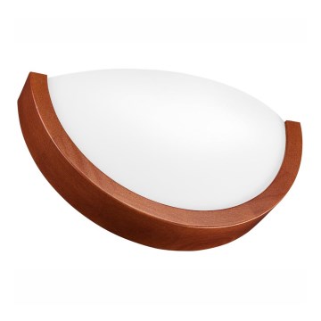 Wandlamp NATURAL SLIM 1xE27/60W/230V grenen/bruin