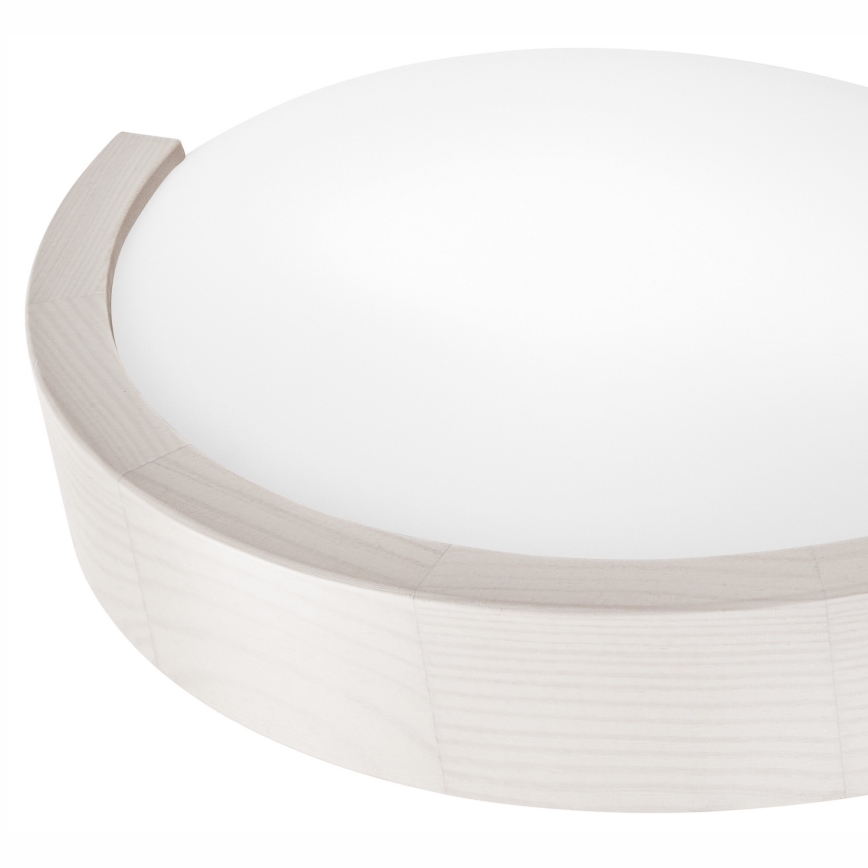 Wandlamp NATURAL SLIM 1xE27/60W/230V grenen/wit