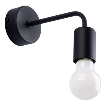 Wandlamp NORAH 1xE27/15W/230V zwart