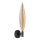 Wandlamp NORDIC 1xG9/5W/230V zwart/rookbeige