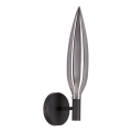 Wandlamp NORDIC 1xG9/5W/230V zwart/rookgrijs