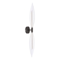 Wandlamp NORDIC 2xG9/5W/230V zwart/helder