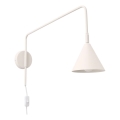 Wandlamp NOX 1xE14/10W/230V crème