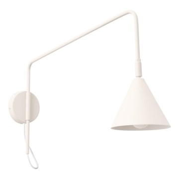 Wandlamp NOX 1xE14/10W/230V crème
