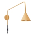 Wandlamp NOX 1xE14/10W/230V goud