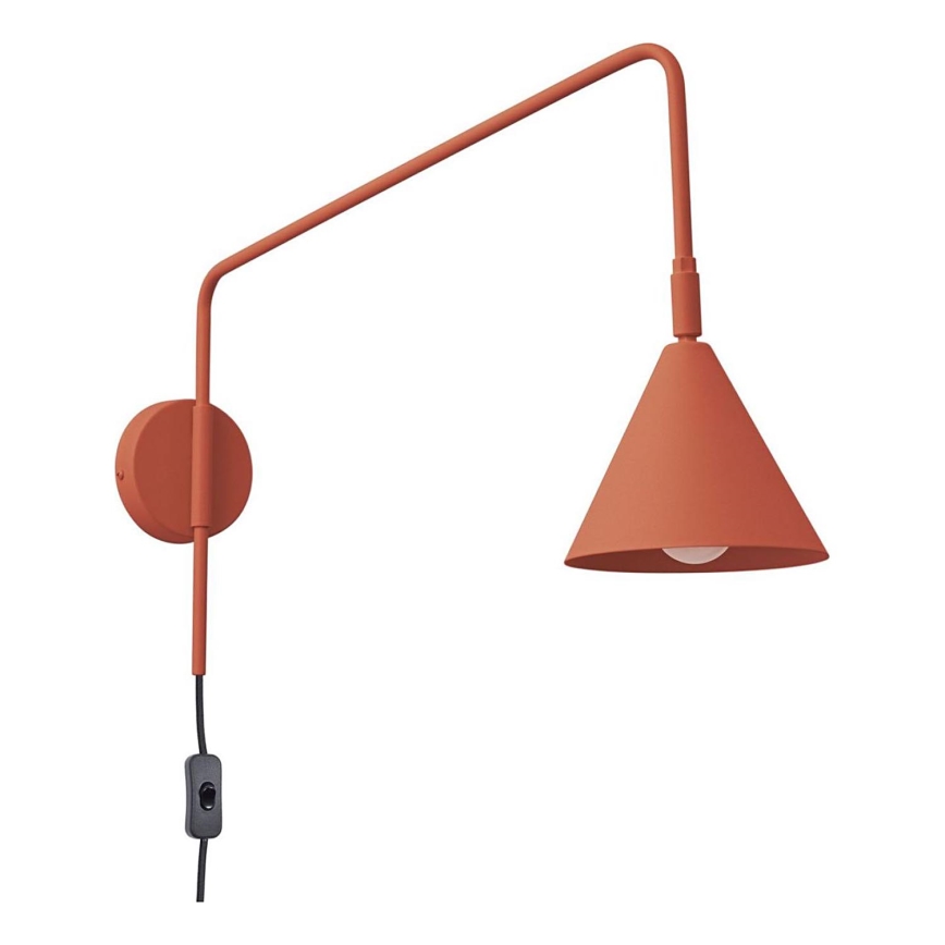 Wandlamp NOX 1xE14/10W/230V oranje