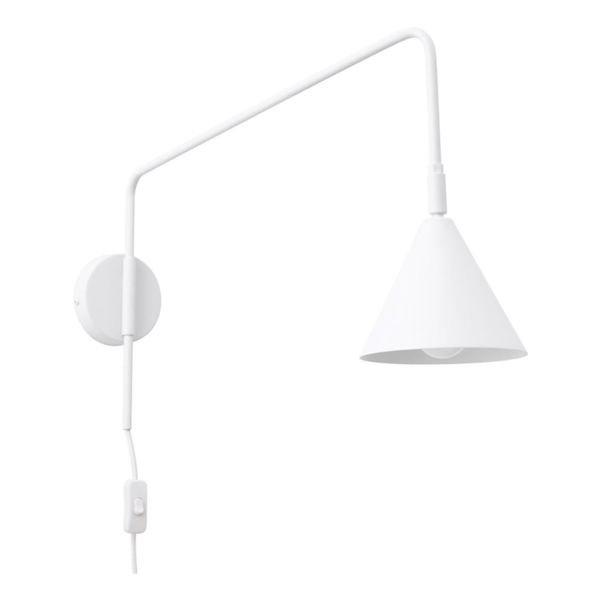 Wandlamp NOX 1xE14/10W/230V wit
