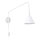 Wandlamp NOX 1xE14/10W/230V wit