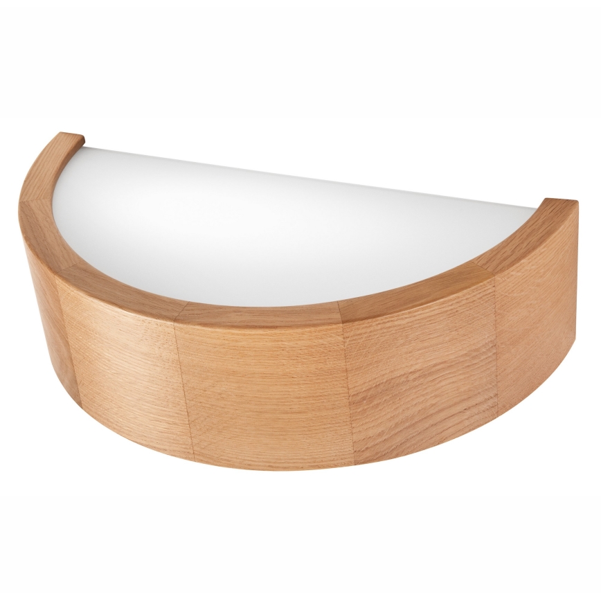 Wandlamp OAK 1xE27/60W/230V eiken