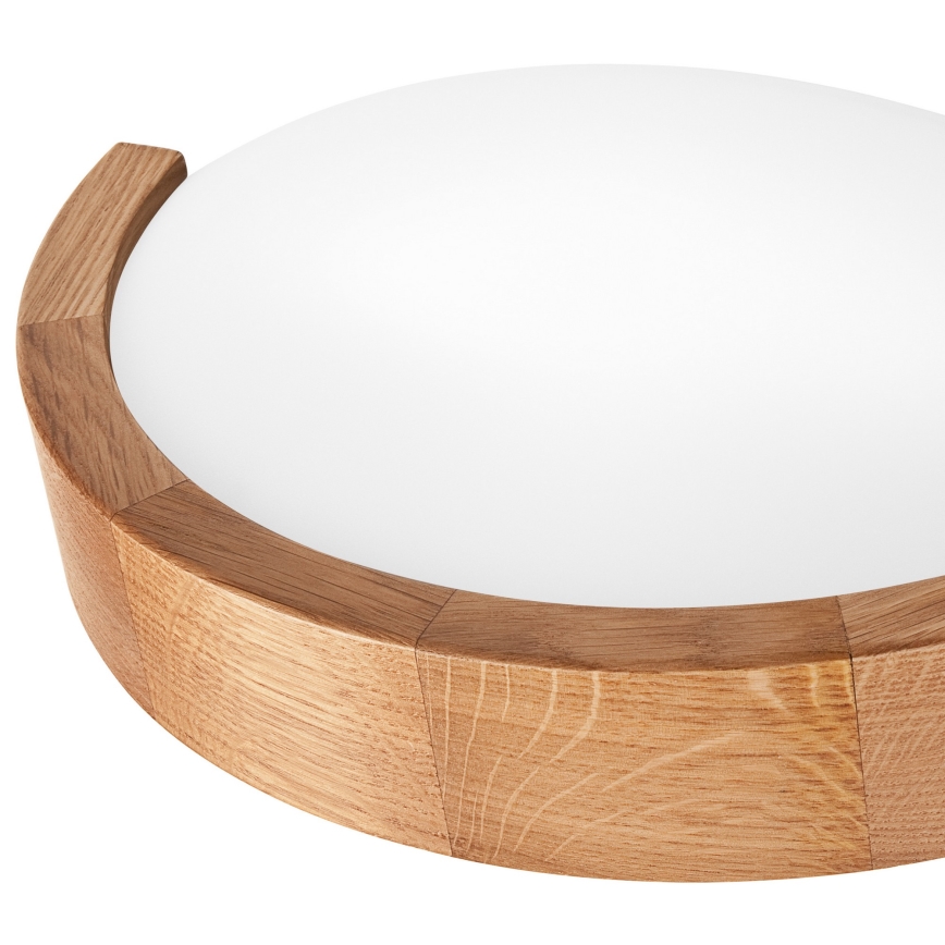 Wandlamp OAK SLIM 1xE27/60W/230V eiken