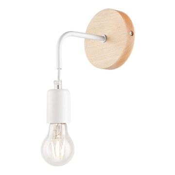 Wandlamp ORAZIO 1xE27/60W/230V beukenhout