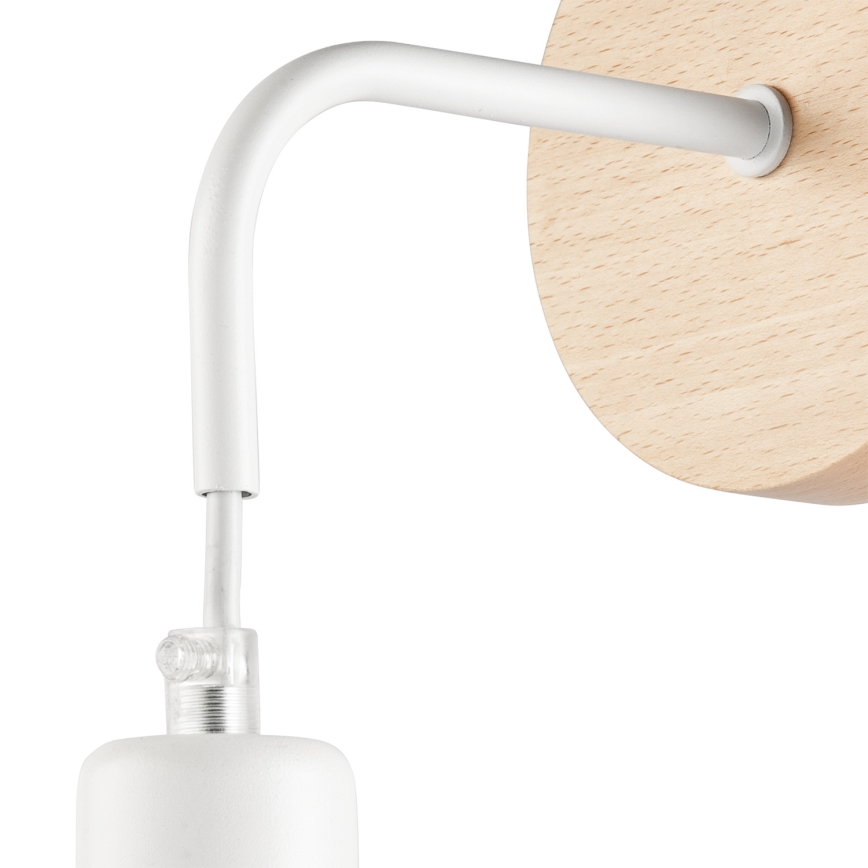 Wandlamp ORAZIO 1xE27/60W/230V beukenhout