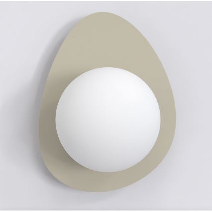 Wandlamp OVO 1xG9/8W/230V beige