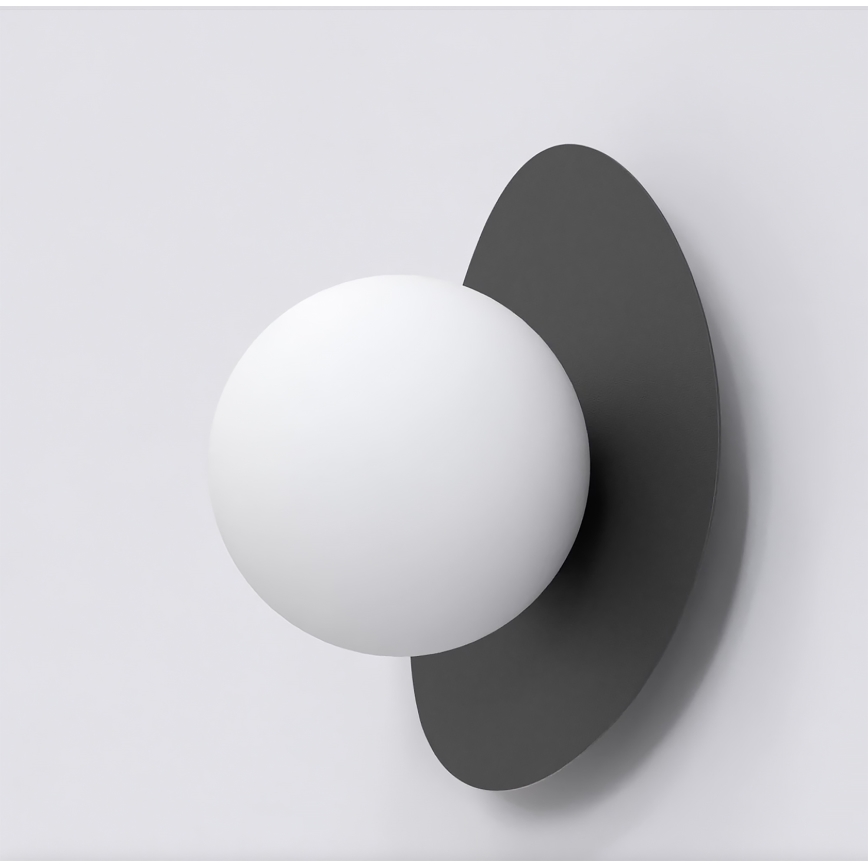 Wandlamp OVO 1xG9/8W/230V zwart