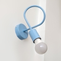 Wandlamp OXFORD 1xE27/15W/230V blauw