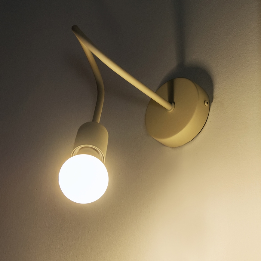 Wandlamp OXFORD 1xE27/15W/230V crème