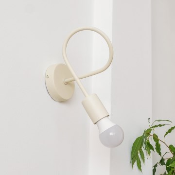 Wandlamp OXFORD 1xE27/15W/230V crèmekleurig