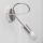 Wandlamp OXFORD 1xE27/15W/230V glanzend chroom
