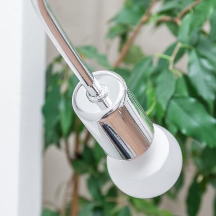 Wandlamp OXFORD 1xE27/15W/230V glanzend chroom