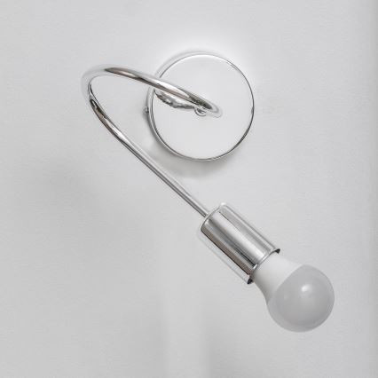 Wandlamp OXFORD 1xE27/15W/230V glanzend chroom
