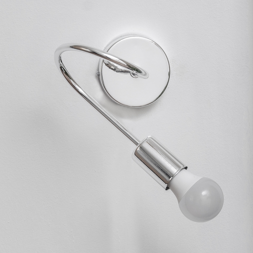 Wandlamp OXFORD 1xE27/15W/230V glanzend chroom